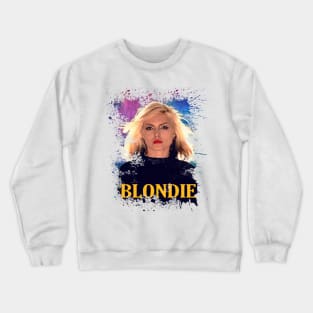 Blondie paint splash Crewneck Sweatshirt